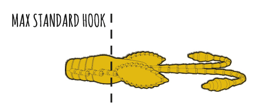 Propozycja zbrojenia przynety PRO NYMPH max standard hook_max offset hook