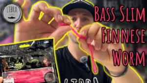 Libra lures bass slim finnese worm CEL INFORMACYJNY