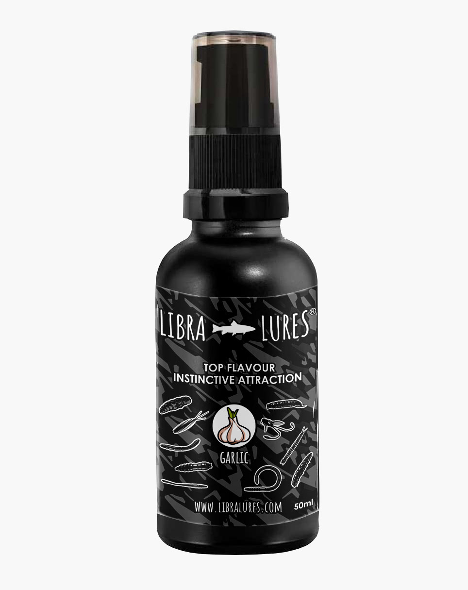 Libra Lures atraktor zapachowy w atomizerze aromat garlic CEL INFORMACYJNY