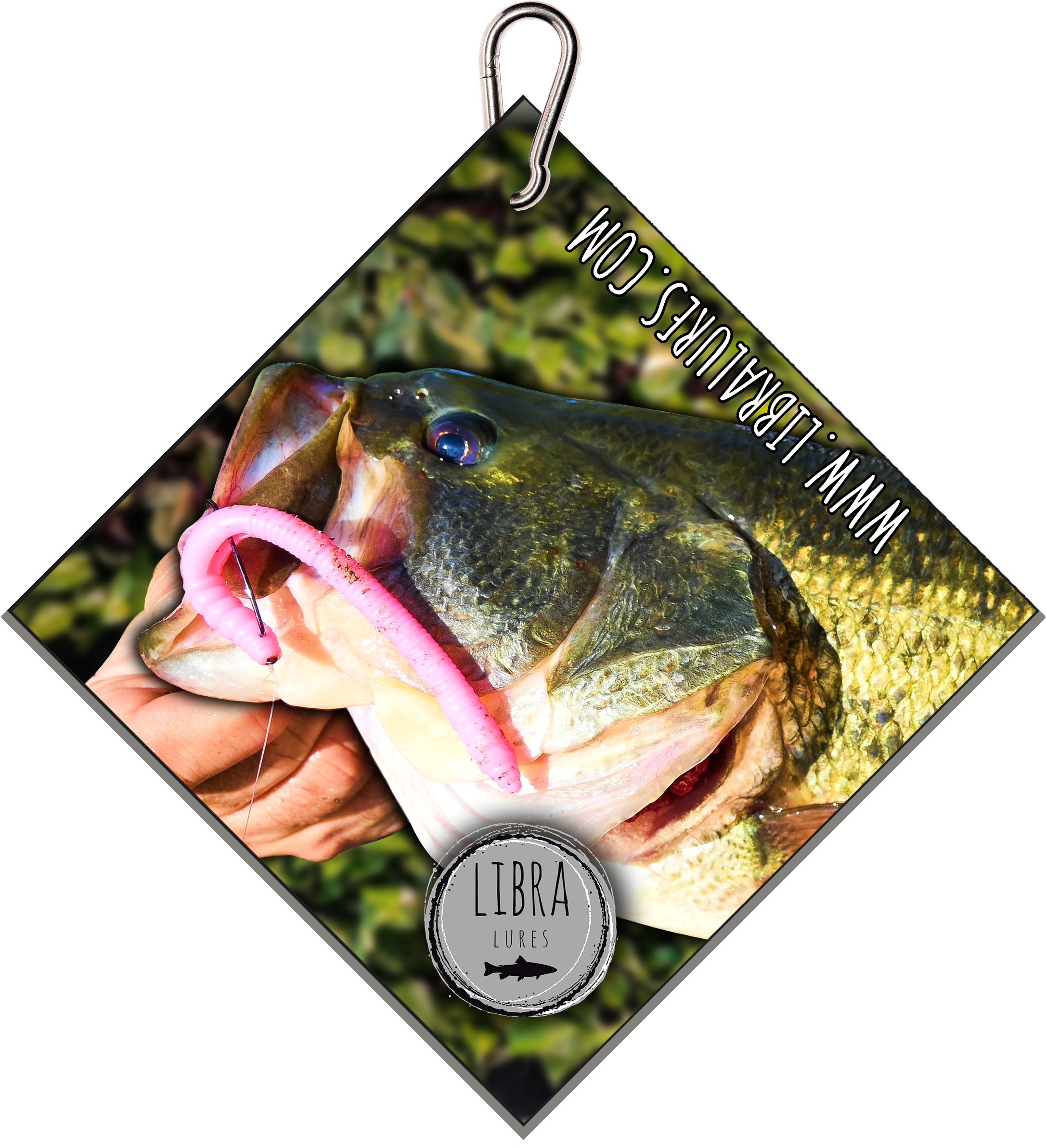 Libra lures RĘCZNIK DO RĄK Z KARABIŃCZYKIEM CEL INFORMACYJNY