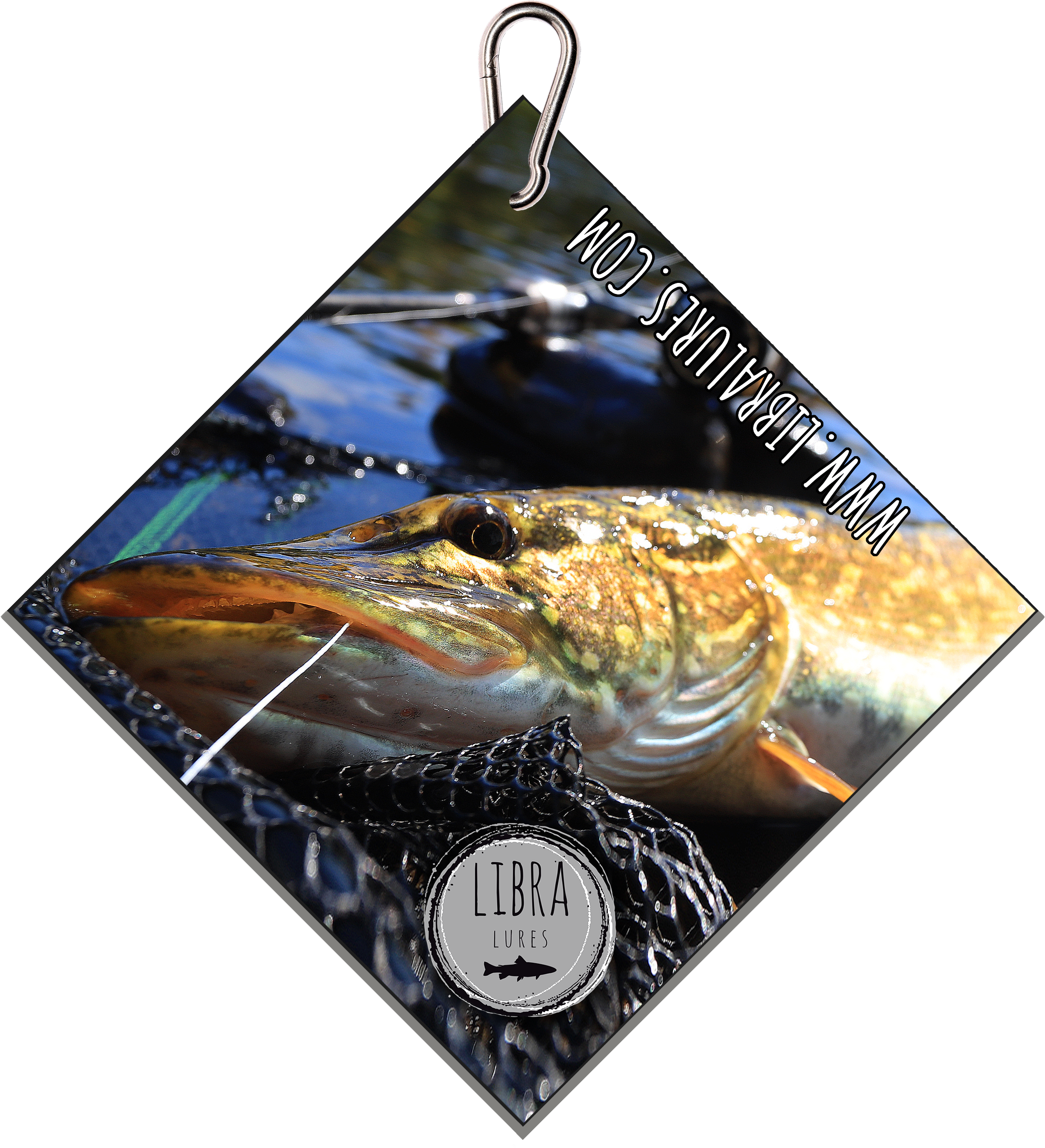 Libra lures RĘCZNIK DO RĄK Z KARABIŃCZYKIEM CEL INFORMACYJNY