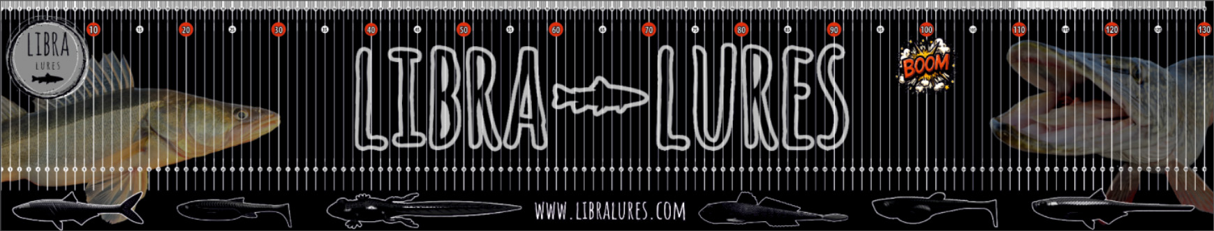 Libra lures akcesoria MIARKA zwijana 130 cm cel informacyjny