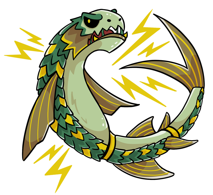 Libra lures vertical pelagic series Leviathan grafika cartoon